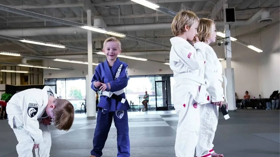 Kids jiu-jitsu class at Legion American Jiu-Jitsu