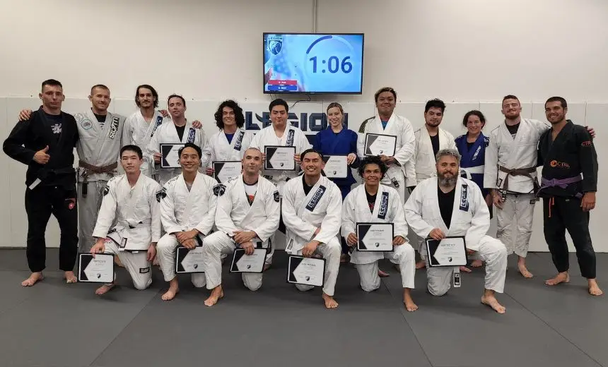 Beginners starting together at Legion