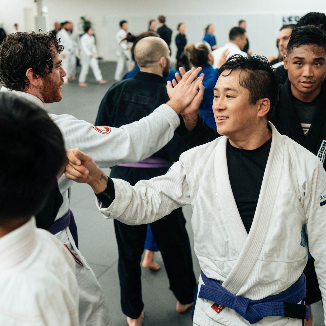 American jiu-jitsu vibes at Legion