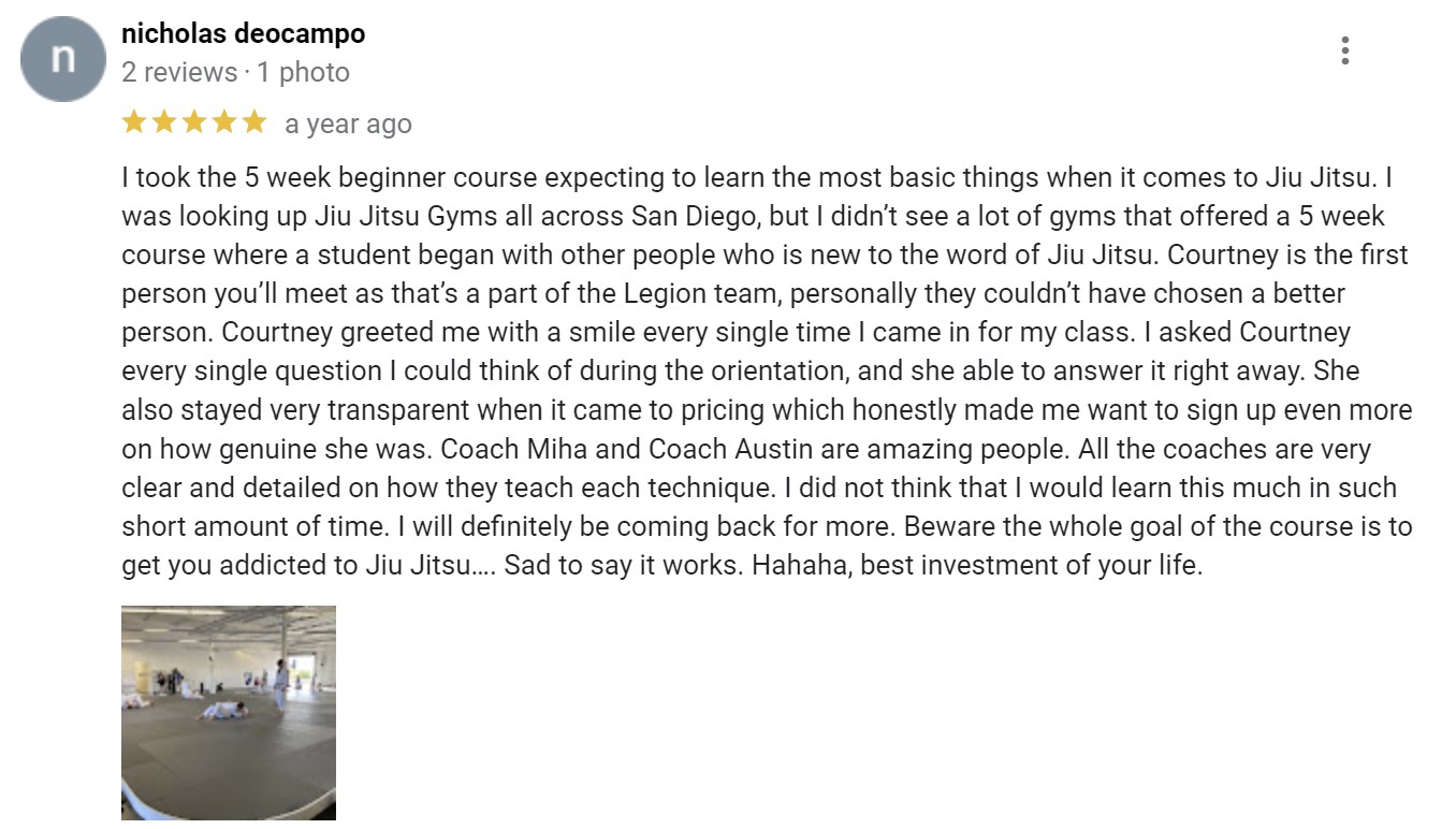 Message from a beginner course graduate about the course