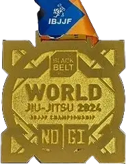 Keenan Cornelius IBJJF World Championship medal