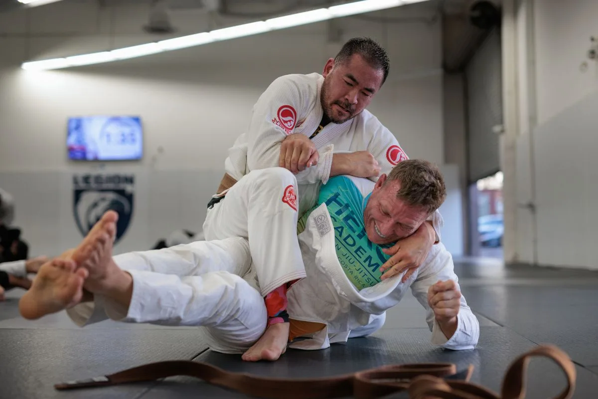Intermediate and advanced jiu-jitsu training at Legion