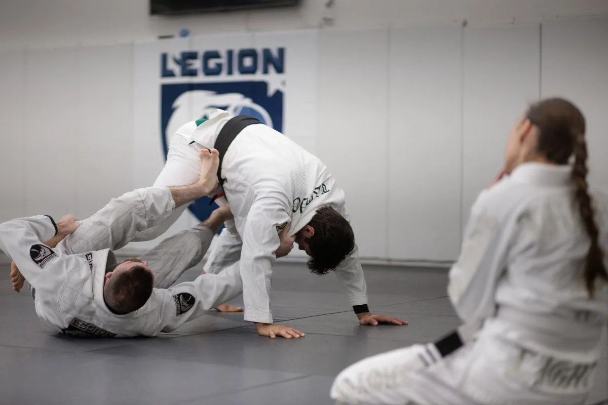 Private one-on-one jiu-jitsu lesson at Legion