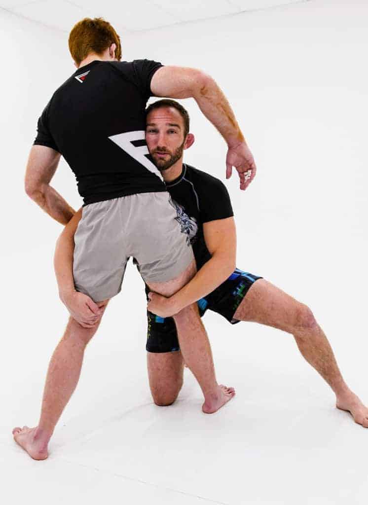 Double-Leg Takedown illustration